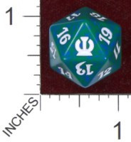 Magic Spindown Die - Theros Green